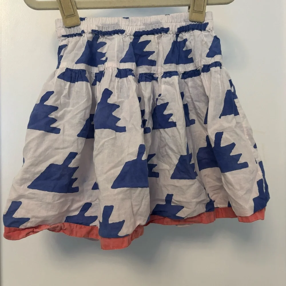Roberta Roller Rabbit Pink and Blue Skirt Vibrant and Stylish